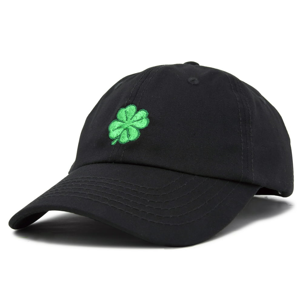 DALIX Four Leaf Clover Hat Baseball Cap St. Patrick's Day Cotton Caps ...