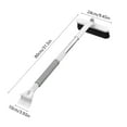 thumbnail image 4 of Kieccall Extendable Aluminum Alloy Car Snow Shovel - Multifunctional Snow & Ice Removal Tool, Durable Scraper for Automotive Winter Use, 4 of 6