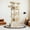 Beige, variant on Sifurni 81" Multi-Level Tall Cat Tree Tower for Large Cat with Cat Condo and Hammock, Scratching Post & Scratching Ramp, Beige