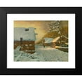 thumbnail image 2 of Georgy Zakharovich Bashinzhagyan 14x11 Black Modern Framed Museum Art Print Titled - Afternoon Sun (1919), 2 of 5