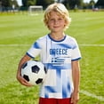 thumbnail image 2 of Soccer National T-Shirt Uniforms Printing Short Sleeve Shirts for Boys Fans, 2 of 7