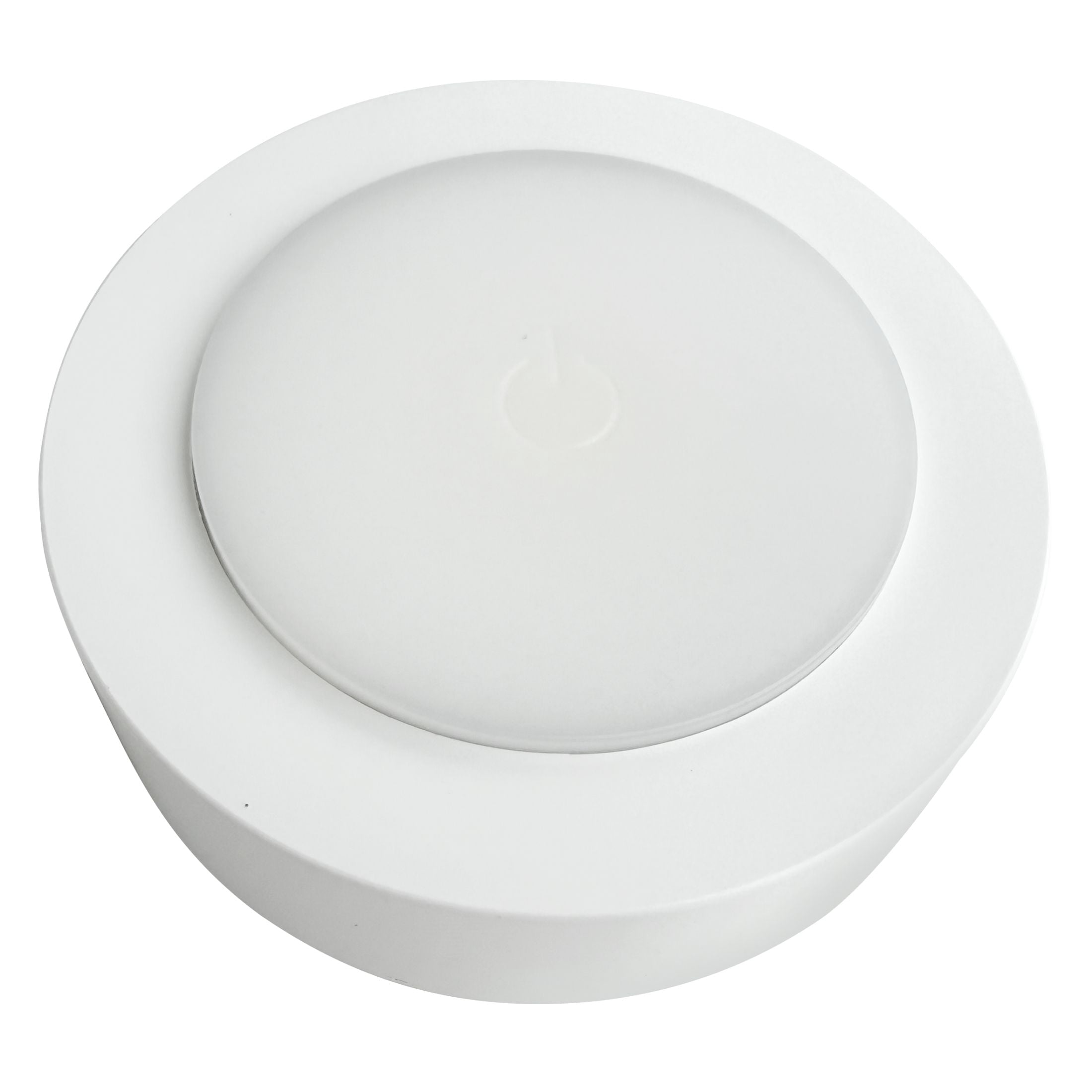 Great Value Wireless Frosted LED Puck Lights, 2 Pack
