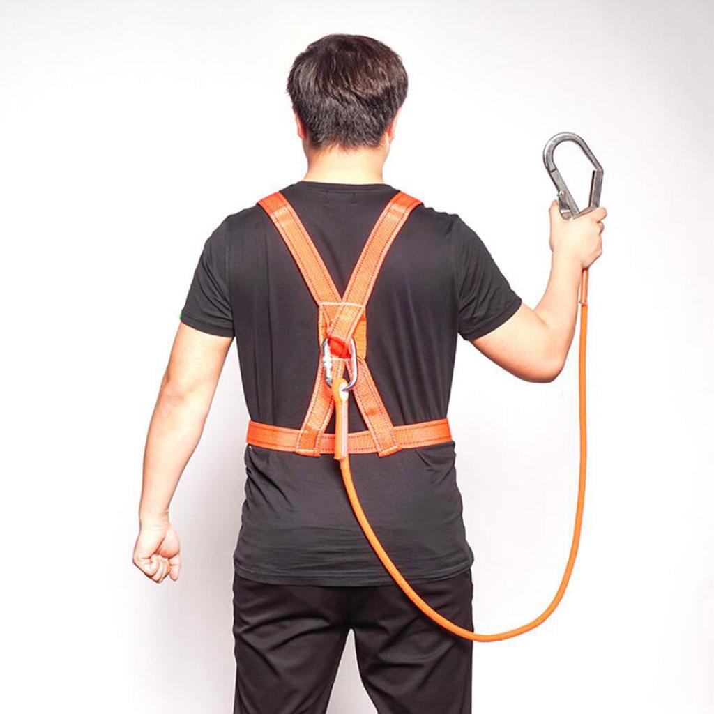 1 Meter Fall Protection Rope Sling Tree For Rock Climbing Carabiner Harness 