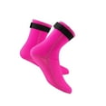 thumbnail image 1 of facefd Bottes de Plongée en Néoprène Chaussettes 3 mm Bottes de Randonnée Chaussettes de Surf et de Snorkeling Rose Rouge TG, 1 of 9
