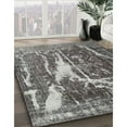 thumbnail image 2 of Ahgly Company Indoor Rectangle Contemporary Dark Gray Abstract Area Rugs, 3' x 5', 2 of 6