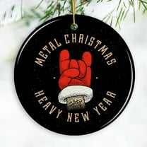 Vintage Heavy Metal Christmas Ornament