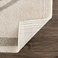 thumbnail image 4 of BoutiqueRugs Yasuo Contemporary Area Rug - Machine Washable - Peach, Medium Gray - 2' x 2'11", 4 of 9
