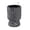 Dark Gray, variant on Self Watering Planter with Water Level Indicator 14 Inch Resin Ribbed Decorative Flower Pot Automatic Self Irrigating Container for Indoor Outdoor Home Garden and Busy Lovers