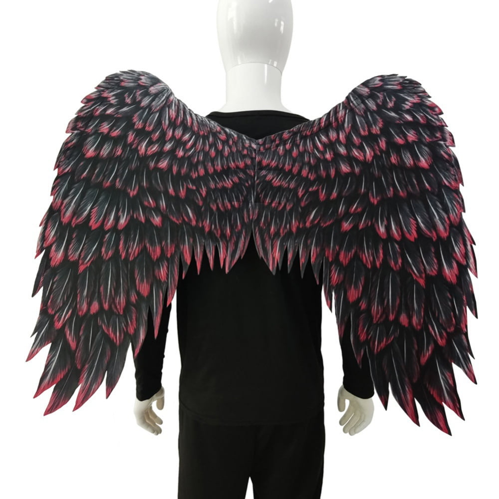 Black Angel Wings (Med.) 27 x 23