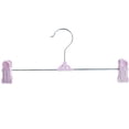 thumbnail image 1 of Perchas con clips - Perchas para pantalones con clips Paquete de 10 perchas con clip Perchas resistentes para faldas con clips Ahorro de espacio, 1 of 5