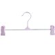 thumbnail image 1 of Perchas con clips - Perchas para pantalones con clips Paquete de 10 perchas con clip Perchas resistentes para faldas con clips Ahorro de espacio, 1 of 5