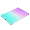thumbnail image 4 of iPad 10.2 Case, iPad 8th 7th Gen Case, Allytech Soft TPU Silicone Gradient Shockproof Anti-scratch Protection Drop Proof Back Cover Shell for Apple iPad 8th 7th Generation 2019, Purple/Mint, 4 of 10