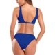 thumbnail image 2 of MujerTraje de baño con Cuello de Cuello Bikini de Corte atlético, Dos Piezas Acanalados Azul - B XL Azul - B XL Xishao ropa, 2 of 2
