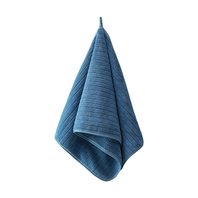 Birdeem Large Beach Towel, Large Bath Towels, Velvet Towel for Adult Daily Use At Home Absorbent Dry Hair Towel That Does Not Hair Beach Towel Strip Patterned Bath Towel, Soft Bath Towels, Easy At Hom