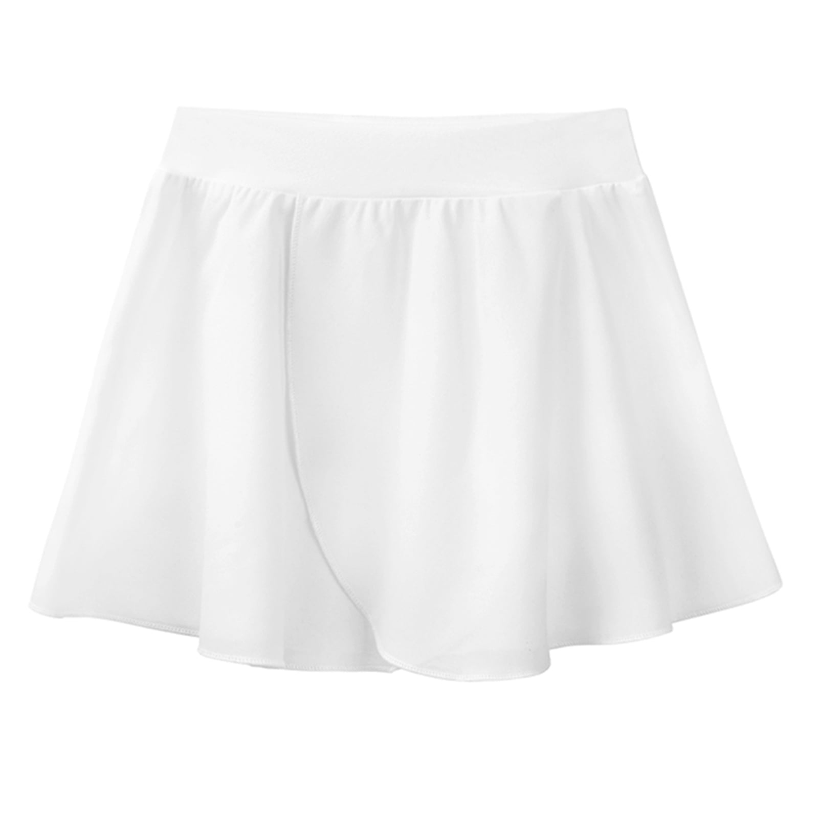 Stelle Girls' Ballet Skirt Chiffon Wrap Dance Skirt,Elastic Waisted