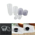 thumbnail image 5 of 1-4oz Portion Cups With Lids, Small Plastic Containers with Lids, Airtight and Stackable Souffle Cups, Jello Shot Cups, Sauce Cups, Condiment Cups for Lunch, Party, Trips, 5 of 5