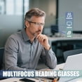 thumbnail image 3 of Gafas de lectura multifocales progresivas ZERPEET, paquete de 2, para hombre, 3 of 7