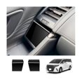 thumbnail image 4 of Car Bright Black Glass Switch Upper Panel Decoration Door Armrest Stickers For Alphard 40 Series 20, 4 of 5