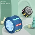 thumbnail image 1 of Juguete para aliviar el estrés, rompecabezas de cubo cilíndrico 3D, juegos de rompecabezas de cubo, rompecabezas de cubo cilíndrico D, juguete de ingeniería de precisión, 1 of 11