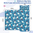 thumbnail image 5 of Blue Stars and Baseballs Pattern Toddler Nap Mats for Kids Preschool,Sleeping Mat Bag or Kids,Toddler Sleeping Bag,Toddler Nap Mat or Daycare, 5 of 6
