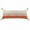 White, variant on 14 x 14 x 36 in. Orange Zippered 100 Percent Cotton Throw Pillow - Set of 2