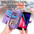 thumbnail image 5 of Funda billetera anti-golpes para GANGXUN iPhone 7 Plus , ideal para día a día y trabajo, 5 of 5