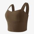 thumbnail image 4 of SPZTSX Plus Size Support Wireless Bras for Women Longline Wide Strap Breathable Comfort Seamless Everyday Sports Underwear, 4 of 8