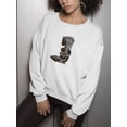 thumbnail image 3 of African Girl With Fruit Sweatshirt Women -Image by Shutterstock, Female 4X-Large, 3 of 4