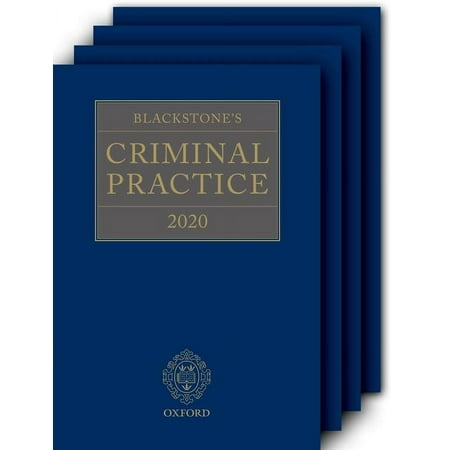 Blackstone s Criminal Practice 2020 (Book and All Supplements) (Paperback)