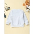 thumbnail image 4 of Bagilaanoe Toddler Baby Boy Casual Sweatshirt Long Sleeve Letter Print Pullover 6M 12M 18M 24M 3T 4T 5T Kids Fall Loose Tee Tops, 4 of 9