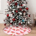 thumbnail image 5 of KLL 36" Christmas Tree Skirt Sweet Watermelon Xmas Tree Skirts Mat for New Year Xmas Holiday Party Indoor Outdoor Home Decoration, 5 of 7