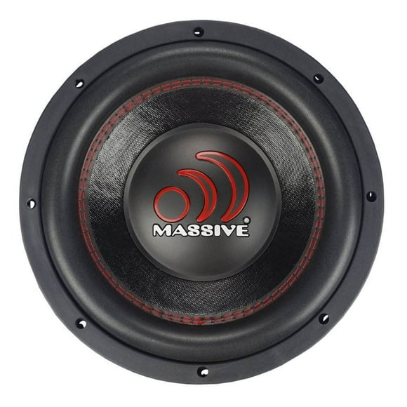 Massive Audio Pro Car Sound GTX154 1400 Watt Dual 4 Ohm 15 Inch Single Subwoofer