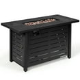 thumbnail image 5 of Topbuy Outdoor 60,000 BTU Fire Pit Table Patio Propane Heater w/Door & Table Cover, 5 of 6
