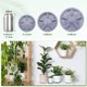 thumbnail image 5 of Uxcell 2-Pack Plant Saucer, 3.27 Inch/8.3 cm Bandejas de Plástico para Plantas Más Gruesas para Macetas/Interior/Exterior, Bandeja de Goteo para Macetas [Venas Moradas], 5 of 7
