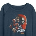 thumbnail image 3 of Marvel - Deadpool & Wolverine We Are - Women's French Terry Long Sleeve Pullover, 3 of 5