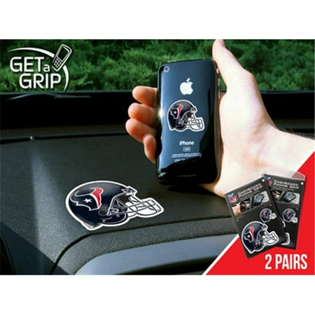Fanmats 13125 NFL - small 1.5 in. - large 3 in. - NFL - Houston Texans Get a Grip 2 Pack