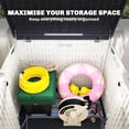 thumbnail image 4 of Outsunny 35 Cu.Ft Outdoor Storage Cabinet, Waterproof with Openable Top, 4 of 10