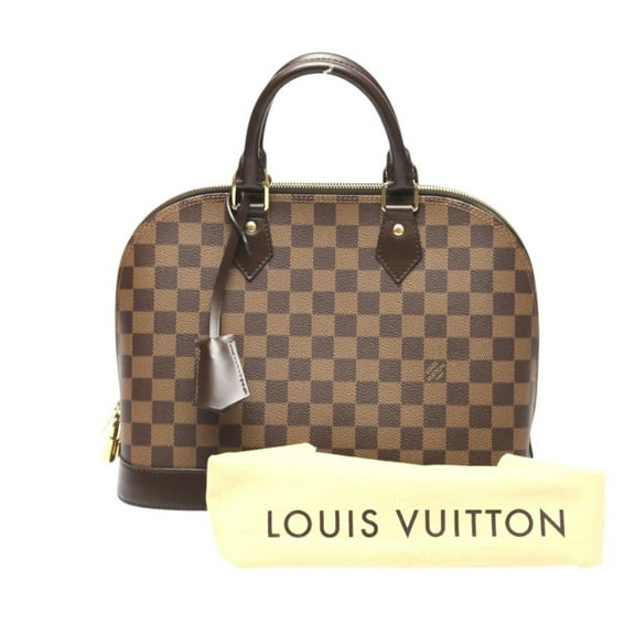 Pre-Owned Louis Vuitton LOUIS VUITTON Handbag Damier Alma PM Canvas N53151 Brown LV