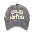 thumbnail image 1 of Washed Baseball Cap With Printed Design For Outdoor Sports And Daily Use For Versatile Everyday Wear, 1 of 3