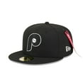 thumbnail image 3 of Men's New Era x Alpha Industries  Black Philadelphia Phillies 59FIFTY Fitted Hat, 3 of 5