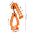 thumbnail image 2 of Unique Bargains Pinces à Gants, Pince à Gants pour Travailleur de Construction, Orange, 2 of 5