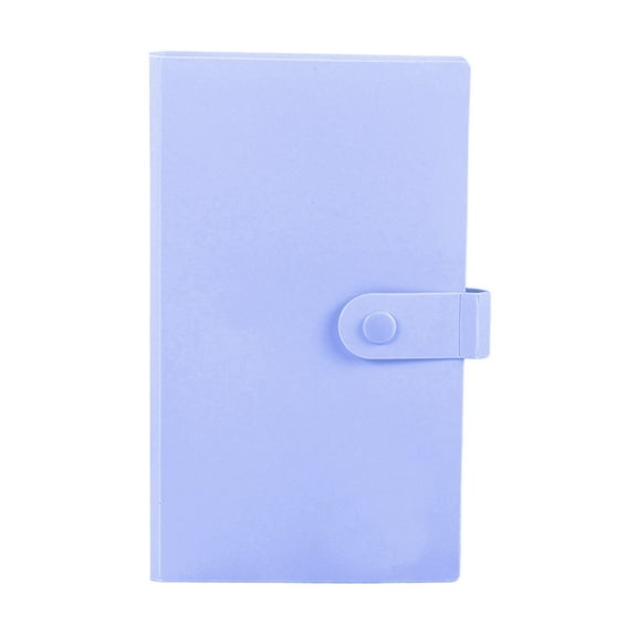 Transparent Jewelry Storage Book with 84 Slots Rings Earring Organizer Book Card Holder Travel Pouch for Jewelry,Photo