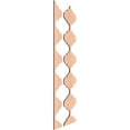 thumbnail image 3 of Ekena Millwork 47"H x 3/8"T Marrakesh Adjustable Wood Decorative Slat Wall Panel Kit, Alder (contains 11 Slats + 1 Straight Edge Starter Slat), 3 of 16
