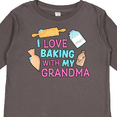 thumbnail image 4 of Inktastic I Love Baking with My Grandma Girls Long Sleeve Toddler T-Shirt, 4 of 5