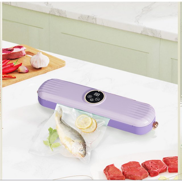 Home and Kitchen on Clearance, High Power Lcd Screen Vacuum Sealing Machine Household Fully Automatic Vacuum Packaging Machine Plastic Sealing Machine Pumping Food Vacuum Sealing Machine
