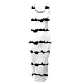 thumbnail image 4 of Lenago Hauts pour Femmes Grande Taille Chic Décontracté Mode pour Femmes Décontractée Été Sans Manches Épaules Dénudées Imprimé Robe à Col Rond Robes d'Été de Plage en Liquidation, 4 of 4