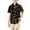 White, variant on CONZONE Toddler Baby Boys Button Down Shirts Cartoon Dinosaur Short Sleeve Tee Shirt for Boys Crew Neck Lightweight Loose Fit Kids Summer Beach Tops