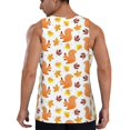 thumbnail image 6 of Rocae Cartoon Squirrel for Men's Workout Tank Top Men's Running Tank Top Dry Fit Athletic Workout Tank TopsXX-Large, 6 of 9