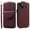 Winered, variant on Allytech Wallet Case for iPhone 15 Plus with Hand Strap & Shoulder Strap, Flip Premium PU Leather Case with Credit Card Slots, Kickstand Magnetic Closure Shockproof Protective Case, Purple