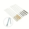 thumbnail image 3 of Stainless Steel Cylinder Wire Tube Pipe Cleaning Brush Thread for Polish Clean, 3 of 5